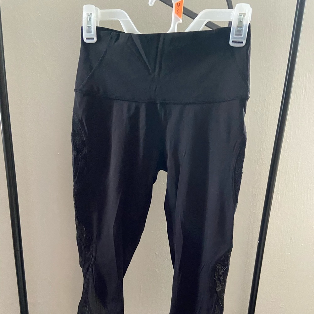 Lululemon Align Lace Cropped Leggings